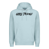 Blue Mist good trouble Premium Hoodie - linhVisuals