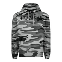 Slate Camo good trouble Premium Hoodie - linhVisuals