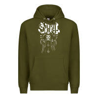 Army Green GHOST Premium Hoodie - linhVisuals