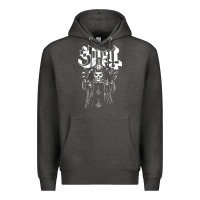 Charcoal Heather GHOST Premium Hoodie - linhVisuals