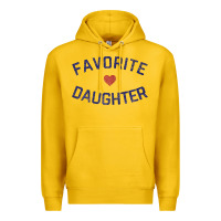 Lemon womens favorite daughter heart distressed vintage faded classic t shir Premium Hoodie - linhVisuals
