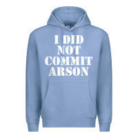Colony Blue i did not commit arson for arson investigator t shirt Premium Hoodie - linhVisuals