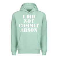 Seafoam i did not commit arson for arson investigator t shirt Premium Hoodie - linhVisuals