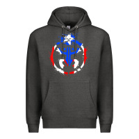 Charcoal Heather taino coqui symbol   boricua   hispanic heritage t shirt Premium Hoodie - linhVisuals