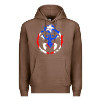 Chestnut taino coqui symbol   boricua   hispanic heritage t shirt Premium Hoodie - linhVisuals