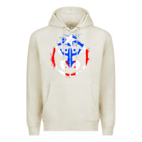 Oatmeal Heather taino coqui symbol   boricua   hispanic heritage t shirt Premium Hoodie - linhVisuals