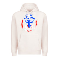 Pale Pink taino coqui symbol   boricua   hispanic heritage t shirt Premium Hoodie - linhVisuals
