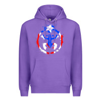 Purple taino coqui symbol   boricua   hispanic heritage t shirt Premium Hoodie - linhVisuals