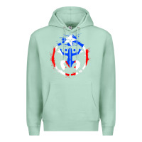Seafoam taino coqui symbol   boricua   hispanic heritage t shirt Premium Hoodie - linhVisuals