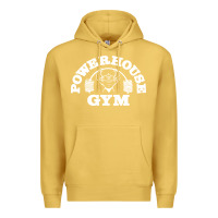 Antique Gold POWERHOUSE GYM POPULAR Premium Hoodie - linhVisuals