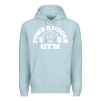Blue Mist POWERHOUSE GYM POPULAR Premium Hoodie - linhVisuals