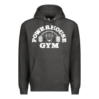 Charcoal Heather POWERHOUSE GYM POPULAR Premium Hoodie - linhVisuals