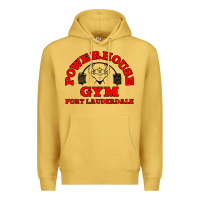 Antique Gold POWERHOUSE GYM CLASSIC Premium Hoodie - linhVisuals