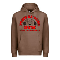 Chestnut POWERHOUSE GYM CLASSIC Premium Hoodie - linhVisuals