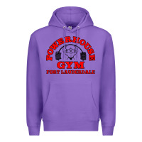 Purple POWERHOUSE GYM CLASSIC Premium Hoodie - linhVisuals