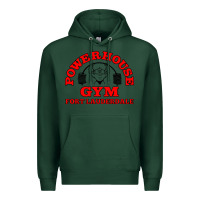 Sports Green POWERHOUSE GYM CLASSIC Premium Hoodie - linhVisuals