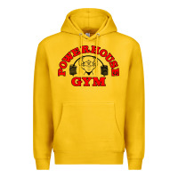 Lemon POWERHOUSE GYM VINTAGE SPORT Premium Hoodie - linhVisuals