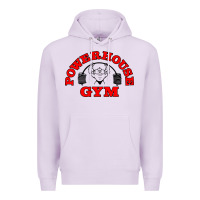 Lilac POWERHOUSE GYM VINTAGE SPORT Premium Hoodie - linhVisuals