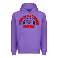 Purple POWERHOUSE GYM VINTAGE SPORT Premium Hoodie - linhVisuals