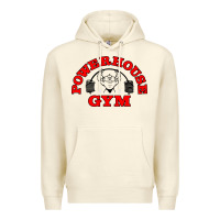 Sandshell POWERHOUSE GYM VINTAGE SPORT Premium Hoodie - linhVisuals