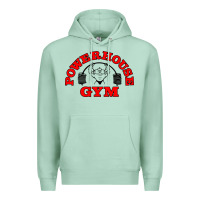 Seafoam POWERHOUSE GYM VINTAGE SPORT Premium Hoodie - linhVisuals