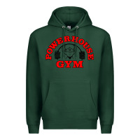 Sports Green POWERHOUSE GYM VINTAGE SPORT Premium Hoodie - linhVisuals