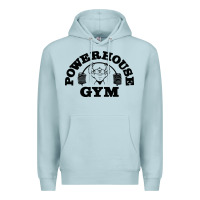 Blue Mist POWERHOUSE GYM Premium Hoodie - linhVisuals
