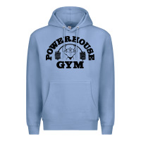 Colony Blue POWERHOUSE GYM Premium Hoodie - linhVisuals