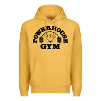 Mustard POWERHOUSE GYM Premium Hoodie - linhVisuals