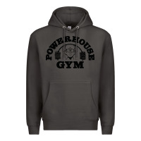 Smoke POWERHOUSE GYM Premium Hoodie - linhVisuals