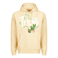 Pina Colada texas state map pride cactus vintage texas sweatshirt Premium Hoodie - linhVisuals