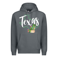 Rock texas state map pride cactus vintage texas sweatshirt Premium Hoodie - linhVisuals
