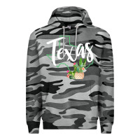 Slate Camo texas state map pride cactus vintage texas sweatshirt Premium Hoodie - linhVisuals