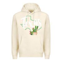 Tofu texas state map pride cactus vintage texas sweatshirt Premium Hoodie - linhVisuals