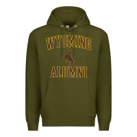 Army Green wyoming cowboys apparel alumni classic arch long sleeve t shirt Premium Hoodie - linhVisuals