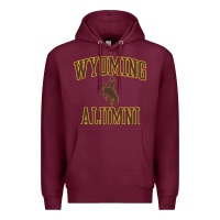 Burgundy wyoming cowboys apparel alumni classic arch long sleeve t shirt Premium Hoodie - linhVisuals