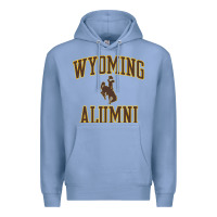 Colony Blue wyoming cowboys apparel alumni classic arch long sleeve t shirt Premium Hoodie - linhVisuals