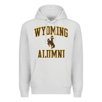 Dove Grey wyoming cowboys apparel alumni classic arch long sleeve t shirt Premium Hoodie - linhVisuals