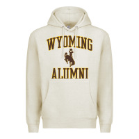 Oatmeal Heather wyoming cowboys apparel alumni classic arch long sleeve t shirt Premium Hoodie - linhVisuals