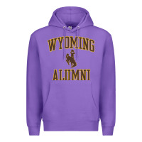 Purple wyoming cowboys apparel alumni classic arch long sleeve t shirt Premium Hoodie - linhVisuals