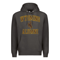 Smoke wyoming cowboys apparel alumni classic arch long sleeve t shirt Premium Hoodie - linhVisuals