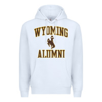 White wyoming cowboys apparel alumni classic arch long sleeve t shirt Premium Hoodie - linhVisuals
