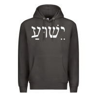 Smoke yeshua jesus in hebrew pullover hoodie Premium Hoodie - linhVisuals