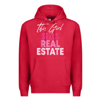 Cardinal this girl sells real estate realtor real estate agent broker t shirt Premium Hoodie - linhVisuals