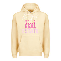 Pina Colada this girl sells real estate realtor real estate agent broker t shirt Premium Hoodie - linhVisuals