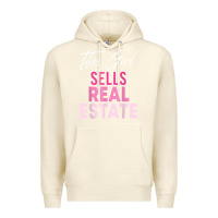 Sandshell this girl sells real estate realtor real estate agent broker t shirt Premium Hoodie - linhVisuals