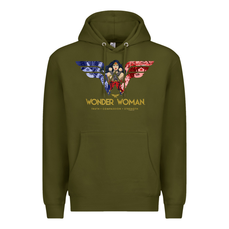 Wonder Woman 80th All For Wonder Woman Tank Top Premium Hoodie by linhVisuals | Teevron