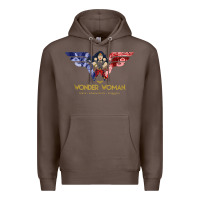 Coffee wonder woman 80th all for wonder woman tank top Premium Hoodie - linhVisuals