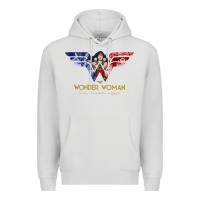 Dove Grey wonder woman 80th all for wonder woman tank top Premium Hoodie - linhVisuals