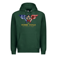 Sports Green wonder woman 80th all for wonder woman tank top Premium Hoodie - linhVisuals